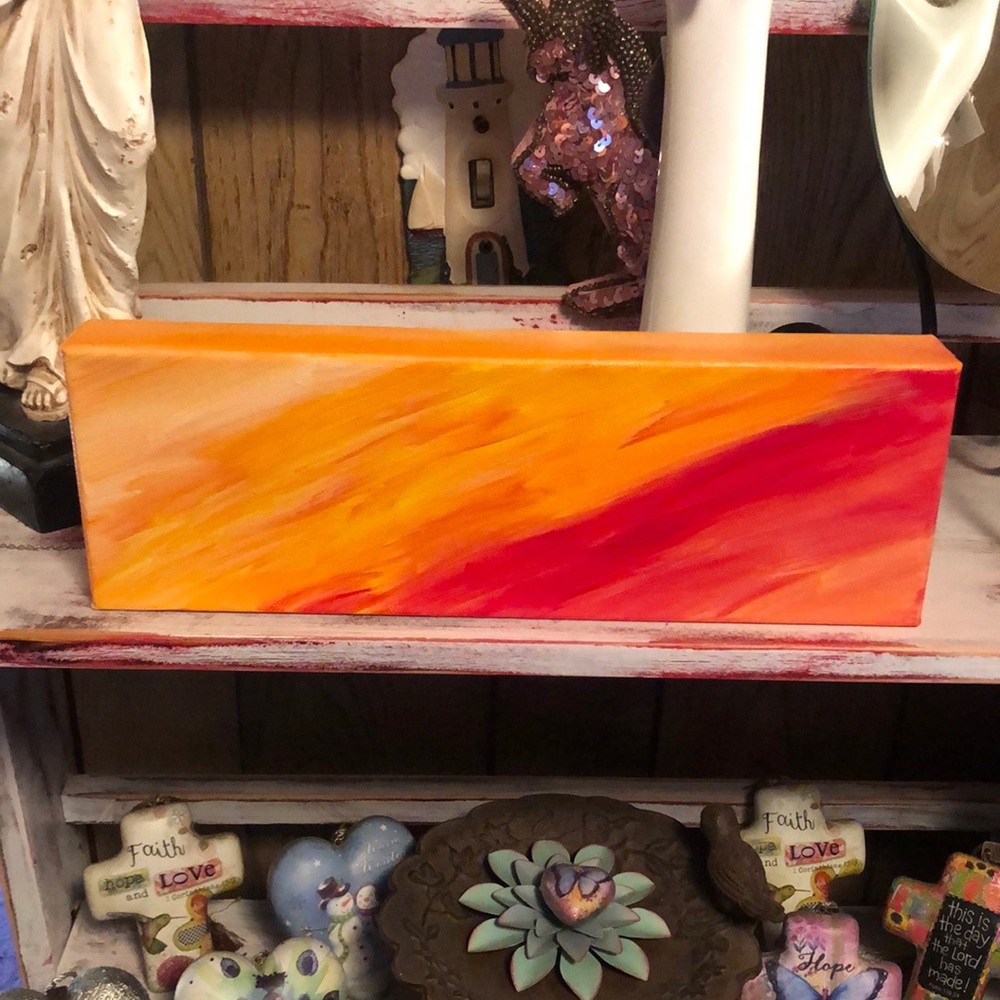 Vibrant Abstract Canvas Art